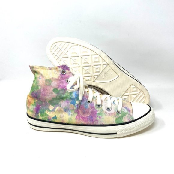 Converse Men's Size 169038C Chuck Taylor All Star Multicolor Canvas High Top - Picture 4 of 9